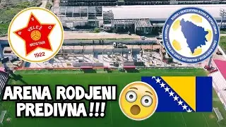 ⚽Velez Mostar Arena Rodjeni se gradi iz dana u dan!!!⚽Velez ima odlican teren! #velezmostar #mostar