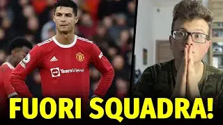 CLAMOROSO A MANCHESTER: CRISTIANO RONALDO &egrave; stato messo FUORI SQUADRA! TERREMOTO VERGOGNOSO!
