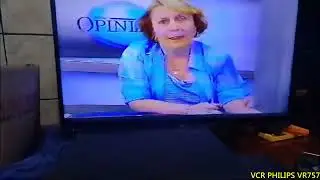Video Cassete Philips VR757 demonstração.
