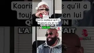Kaaris explique qu&rsquo;il a toujours cru en lui #for2culture #rap #kaaris #ouihustle