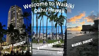 OAHU HAWAII TRIP 2024- Flight from LA / Hyatt Regency Waikiki / Maui Brewing Co / Udon & Ice Monster
