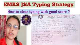 emrs jsa typing strategy, emrs jsa typing speed, how to cear jsa typing? #emrsjsa #emrs