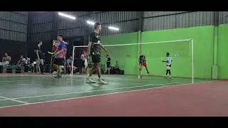 EGGIE/PA WANTO vs KA AJAT/MAS ALI [SET 1] #badminton #badmintonlover 