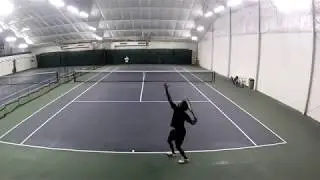 USTA 3.5 Tennis: Serve and Volley Attempts #1