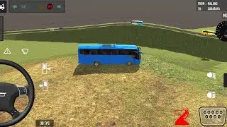 Heart-Stopping Accident 😢Part- 32 🚍| Mountain Bus Driving & Unexpected Crash 😭
