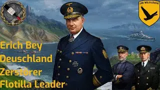 Master and Commander: Erich Bey - World of Warships: Legends (RedWineLover17)