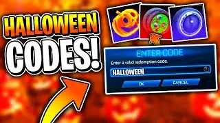 Rocket League NEW Halloween Redeem Codes!