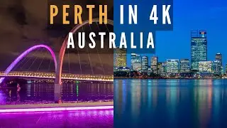 Amazing Perth Travel Vlog in 4K | Australia City by Drone