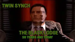 Twin Peaks - Agent Cooper Dreams The Black Lodge 36 Years Ago Today