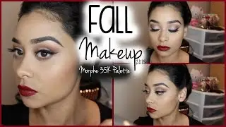 Fall Makeup Tutorial 2015 | Morphe 35K Palette