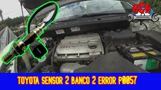 Sensor de oxigeno toyota sienna P0057
