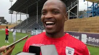 Bidvest Wits forward Gift Motupa build up to Baroka TKO semi-final 20/11/2018