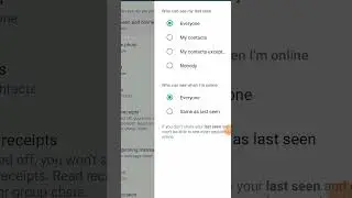How To Appear Offline On Whatapp\Whatsapp Offline Mode#shorts