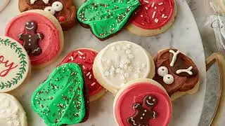Cheryl's (24) or (48) Fancy Holiday Cutout Cookies on QVC