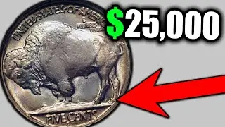 WHY these 1938 Buffalo Nickels are WORTH A LOT OF MONEY!!