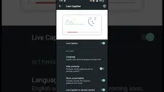 how to turn off live caption #shorts