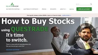How to buy Stocks Using QUESTRADE?