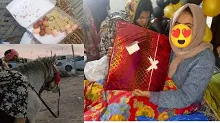 Gift unbox umrah ki khusi m metahi bant di #madina |family vlog
