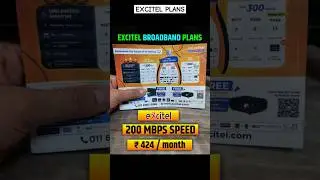 Excitel Broadband Plan @ ₹424 only