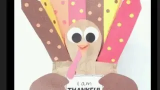 My students output: Paper Bag Turkey Craft l Idea credit to Primary Theme Park l Grade One