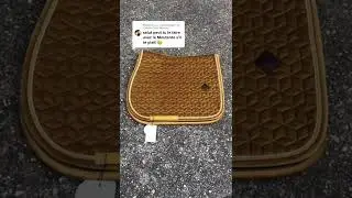 Comment assortir son tapis de selle Velvet Moutarde ?