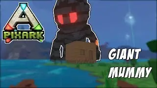 Hunting Great Big Giant Zombie w/ Entak! (Dungeon) - PixARK