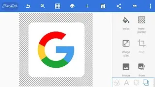 Making Google logo using PIXELLAB