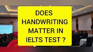 DOES HANDWRITING MATTER IN IELTS TEST? BY ANDREW STEELE #ielts #viral #ieltsinjammu #jointhepinnacle