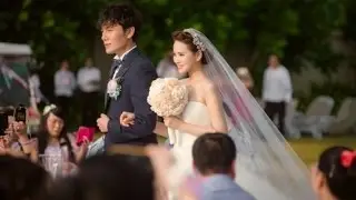 46岁伊能静牵手36岁秦昊 伊能静婚礼细节曝光 60多位宾客花费不下百万