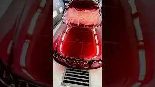 Dark candy red over black #candy #Viral #tuning #custom #art #camaleon#pintura #paint