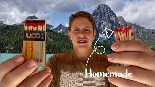 DIY vs store-bought waterproof matches-TESTED ￼