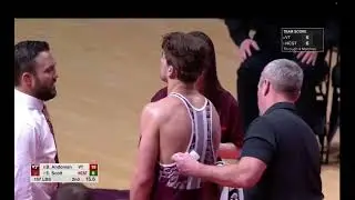 Bryce Andonian (Virginia Tech) vs Ed Scott (NC State) 157lbs