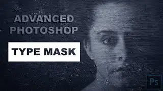 3 Effects with the Type Mask Tool in Photoshop