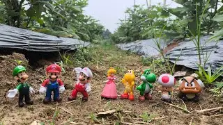 Super Mario Bros: Mario | Luigi | Princess peach | Yoshi | Toad | Koopa troopa | Paragoomba | Bowser