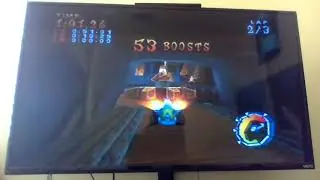 (OLD) Crash Nitro Kart - Race Time Trial: Clockwork Wumpa (2:27:64)