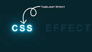 CSS Glow Effect Like a Tube Light | Home Coder