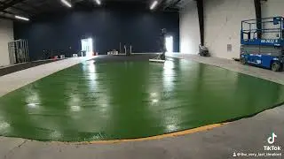 Pickleball court install