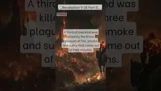 Revelation 9:18: Fire, Smoke, and Sulfur&mdash;The Deadly Trio