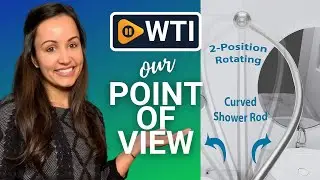 COB Products Rotating Curved Shower Rod | Our Point Of View
