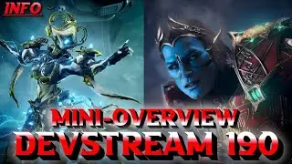 Devstream 190 Mini Overview: Gyre Prime, Titel & Uriel Teaser | #warframe #devstream