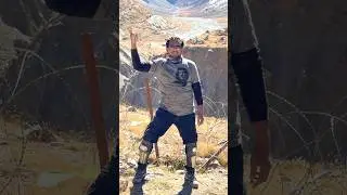 Om Parwat Transition 🏔️#rider #viral #prayagraj #omparwat #adikailashyatra #skyhigh #traveler
