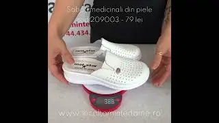 Saboti 209003 alb perforati cu elastic