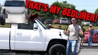 700HP DURAMAX SETS RECORD PASS AND LOSES PART OF BED!