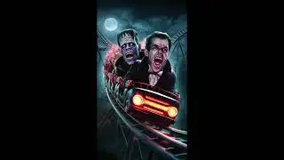A.I. of the Day #9 - Frankenstein and Dracula at an Amusement Park