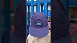 Vintage Nike Patch Hat #nikevintage #techwear