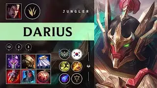 Darius Jungle vs Talon - KR Challenger Patch 25.22