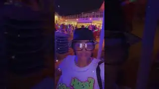 Glow Party on Carnival Was LIT! 🛳️🌟 #CruiseWithNahNah