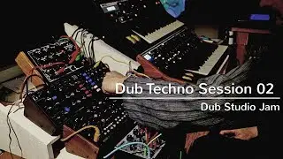 Dub Techno - Studio Jam / Session #6 - Behringer Model D | Digitakt | Moog Mother | lifeforms sv-1