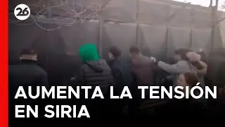 🇸🇾 RUPTURA DEL ALTO EL FUEGO | Tanques militares patrullan las calles