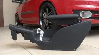 FIAT Stilo com Apoio de Braço Barato + Modificação do Suporte Articulado [FASE 1]